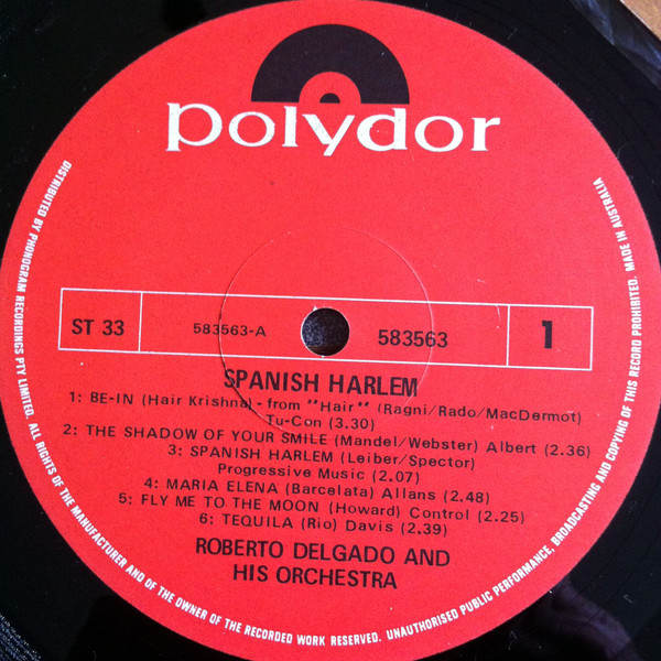 descargar álbum Roberto Delgado & His Orchestra - Spanish Harlem