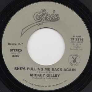 Mickey Gilley - She's Pulling Me Back Again album cover
