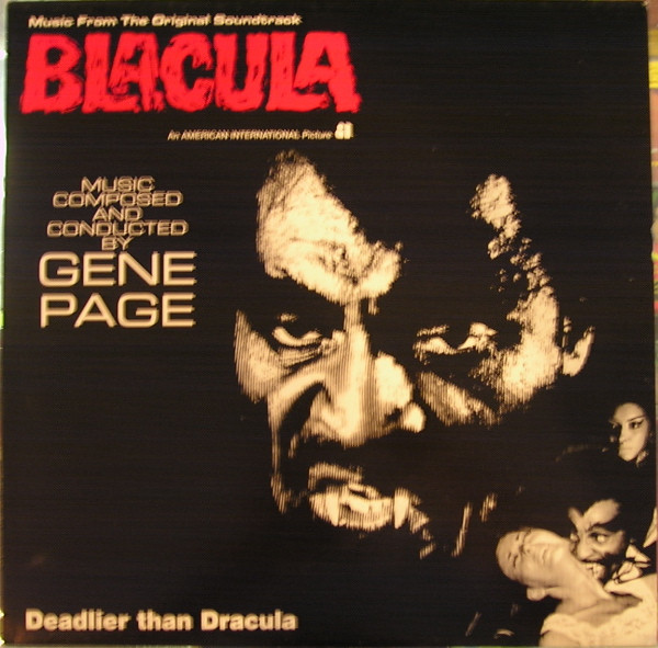 Gene Page – Blacula (Music From The Original Soundtrack) (1998, CD 