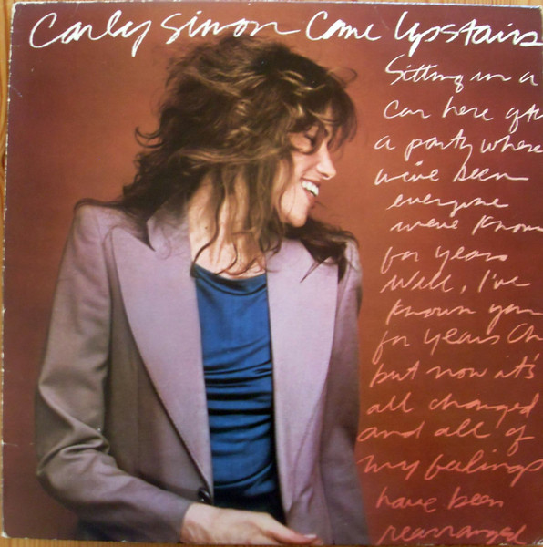 Carly Simon – Come Upstairs (1980, Vinyl) - Discogs