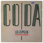 Cover of Coda, 1982-11-19, Vinyl