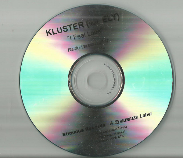 télécharger l'album Kluster Feat Ely - I Feel Love