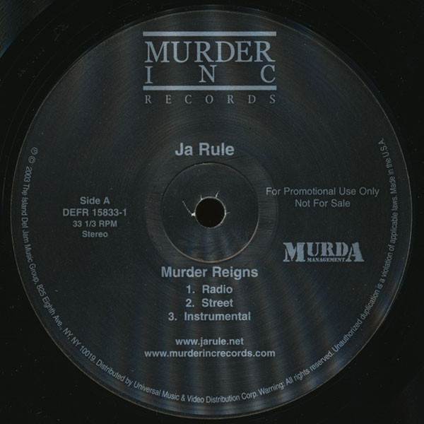 baixar álbum Ja Rule - Murder Reigns
