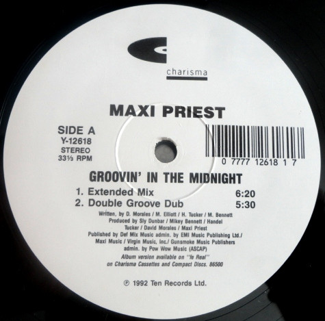 Maxi Priest – Groovin' In The Midnight (1992, CD) - Discogs
