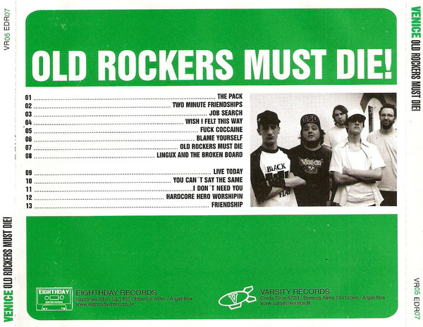 descargar álbum Venice - Old rockers must die