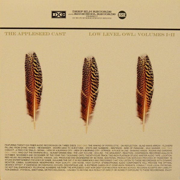 The Appleseed Cast - Low Level Owl: Volumes I + II | Releases 