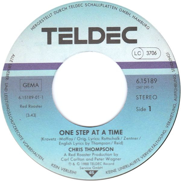 Album herunterladen Chris Thompson - One Step At A Time