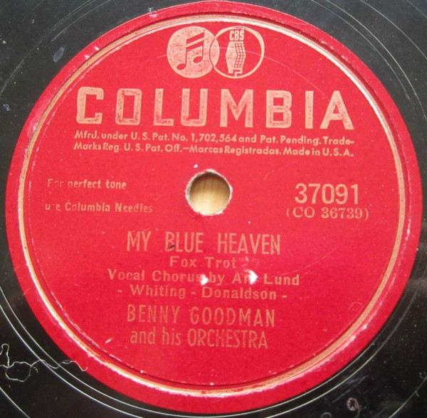 Album herunterladen Benny Goodman And His Orchestra - Put That Kiss Back Where You Found It My Blue Heaven