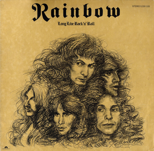 Обложка конверта виниловой пластинки Rainbow - Long Live Rock 'N' Roll