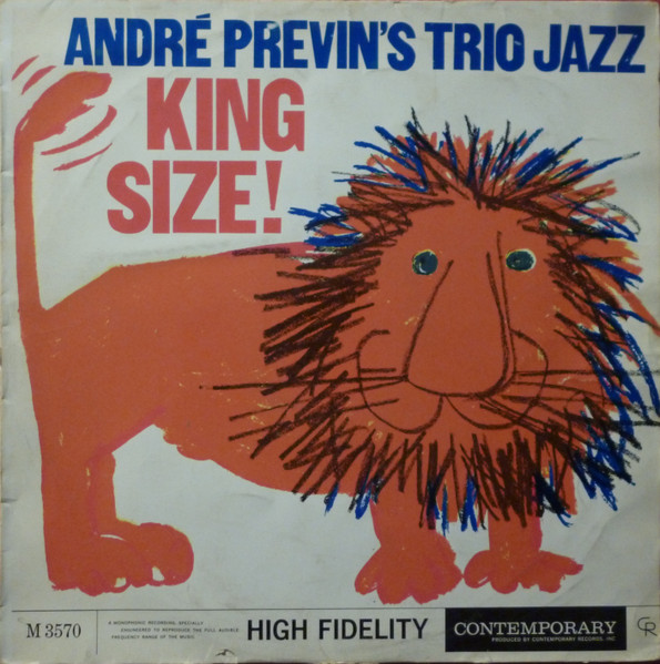 André Previn's Trio Jazz – King Size! (Vinyl) - Discogs