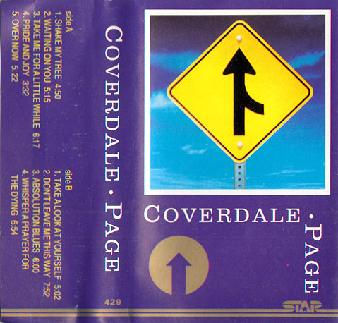 Coverdale Page – Coverdale • Page (Cassette) - Discogs