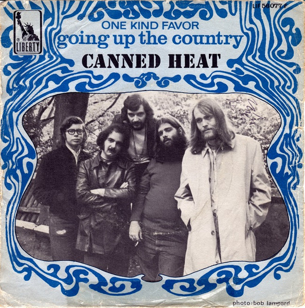 Canned Heat – Going Up The Country / One Kind Favor (1969, Vinyl