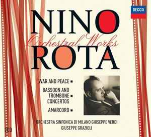 Nino Rota - Orchestral Works: War And Peace · Bassoon And Trombone Concertos · Amarcord album cover