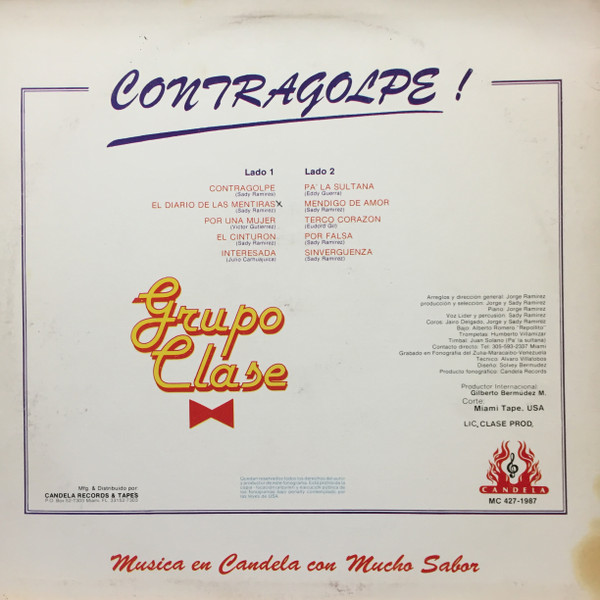 lataa albumi Grupo Clase - Contragolpe