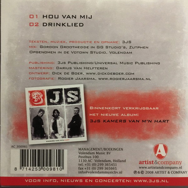 Album herunterladen 3JS - Hou Van Mij