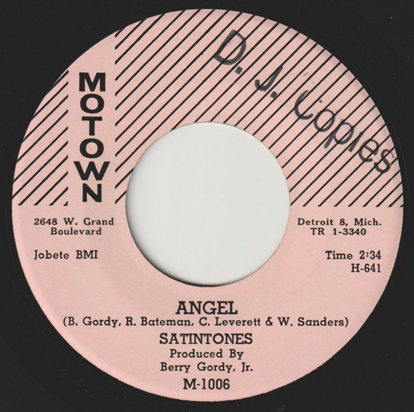 Satintones – Angel / A Love That Can Never Be (1961, Vinyl) - Discogs