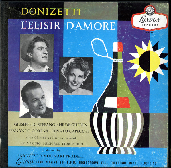 Donizetti – L'Elisir D'Amore (1969, Vinyl) - Discogs