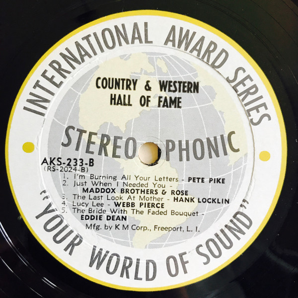 ladda ner album Various - Country Western Hall Of Fame