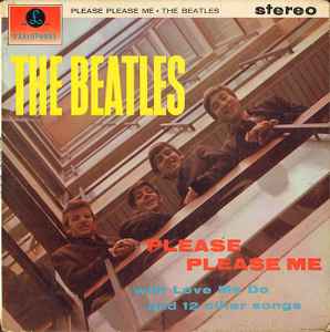 The Beatles – Please Please Me (1963, Crossover Pressing, Black 