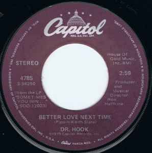 Dr. Hook – Better Love Next (1979, Winchester Pressing, Vinyl) -
