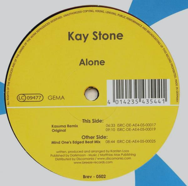 Alone (tradução) - Kay Stone - VAGALUME