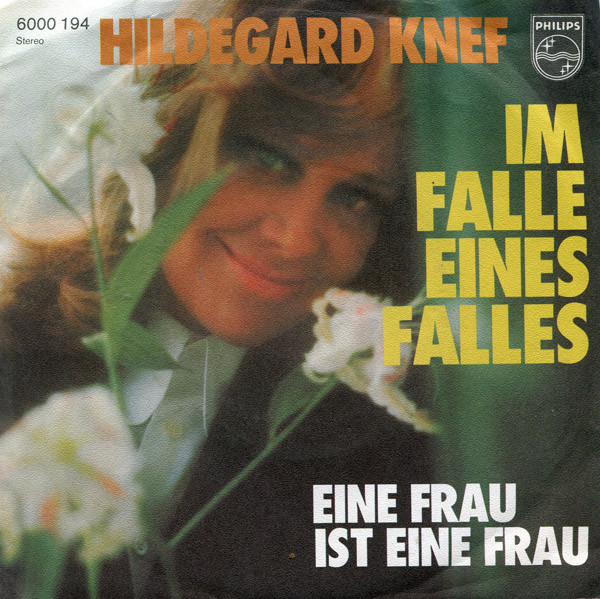 baixar álbum Hildegard Knef - Im Falle Eines Falles