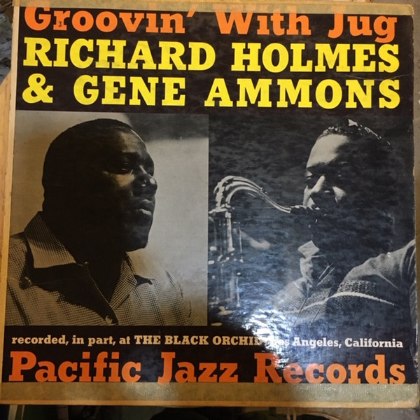 Richard Holmes & Gene Ammons – Groovin' With Jug (1961, Vinyl 