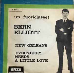 Bern Elliott - New Orleans / Everybody Need A Little Love album cover