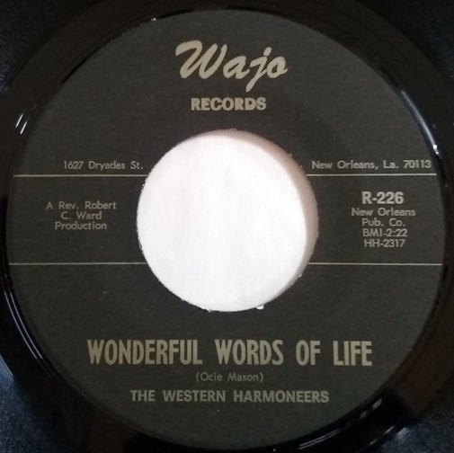 baixar álbum Western Harmoneers - Wonderful Words Of Life People