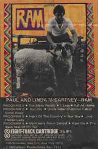 Paul And Linda McCartney – Ram (1971, 8-Track Cartridge) - Discogs