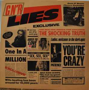 Guns N' Roses – G N' R Lies (1988, BMG, 1st Uncensored Issue 