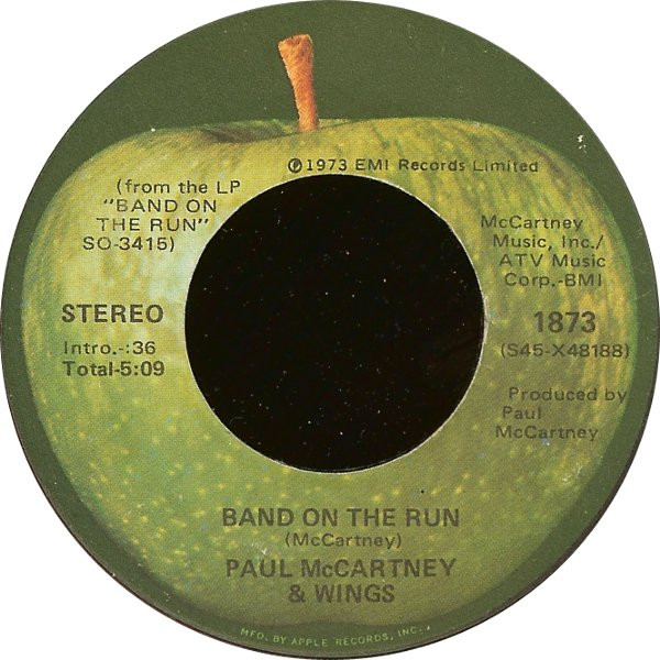 Paul McCartney And Wings – Band On The Run (1973, Vinyl) - Discogs