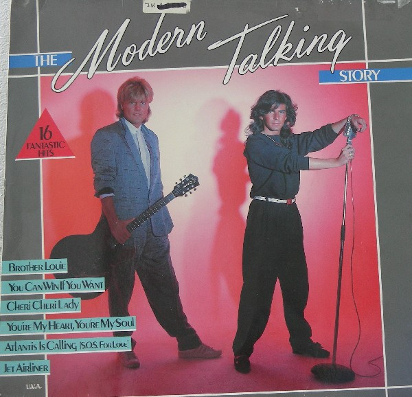 Обложка конверта виниловой пластинки Modern Talking - The Modern Talking Story