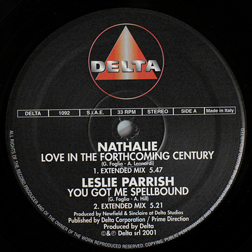 descargar álbum Nathalie Leslie Parrish Priscilla - Love In The Forthcoming Century You Got Me Spellbound New Love Baby Gigoló