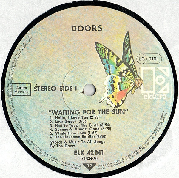 The Doors – Waiting For The Sun (Vinyl) - Discogs