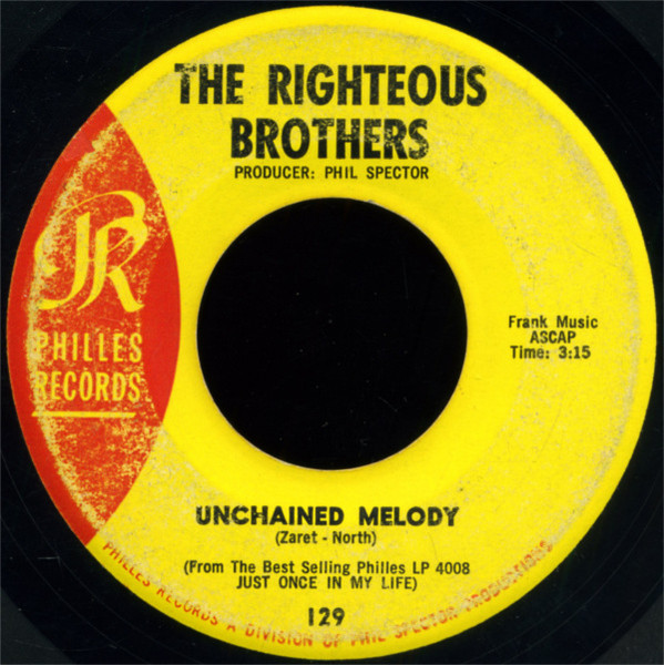 The Righteous Brothers Unchained Melody Hung On You 1965 Vinyl Discogs 