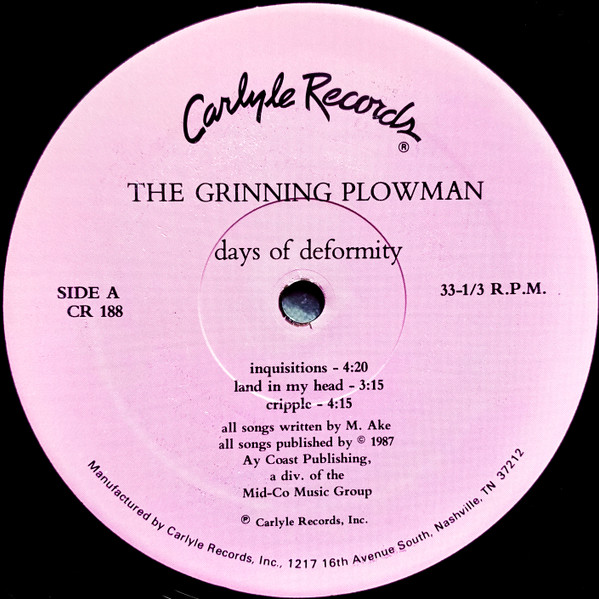 baixar álbum The Grinning Plowman - Days Of Deformity