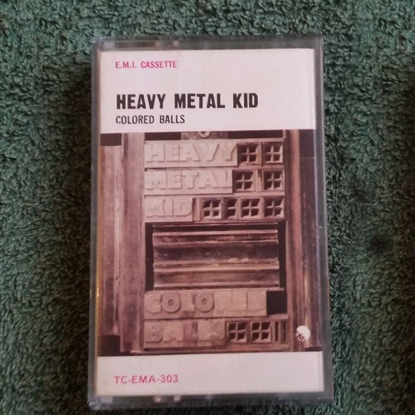 COLOURED BALLS Heavy Metal Kid LP LOBBY LOYDE Just Add Water Records  red/gray