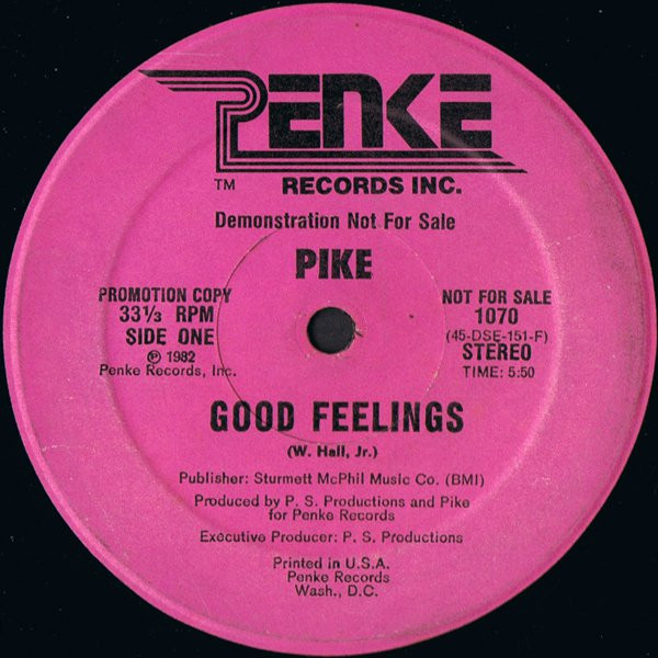 商品名 RARE Pike Good Feelings/Thinking About You Baby 12´ Single