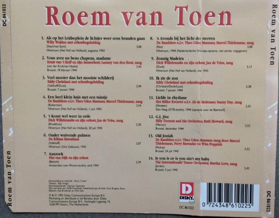 ladda ner album Various - Roem Van Toen