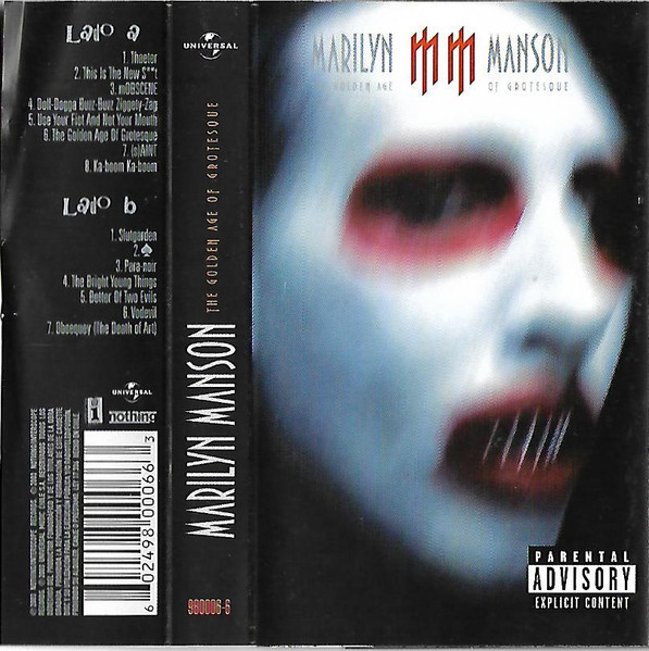 MARILYN MANSON Golden Age Of Grotesqueトップス
