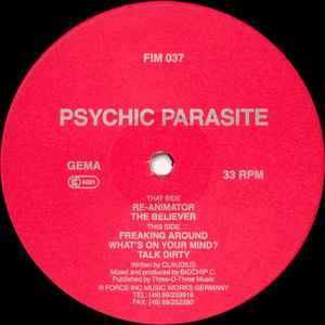 Psychic Parasite - Re-Animator album cover
