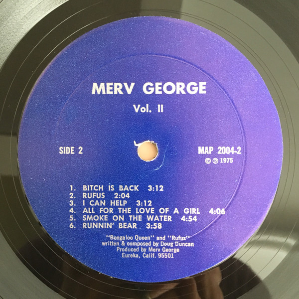 descargar álbum Merv George - Merv George Volume II
