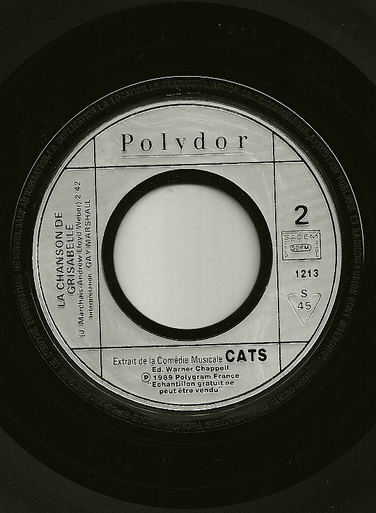 télécharger l'album Andrew Lloyd Webber - Cats La Chanson De Grisabelle