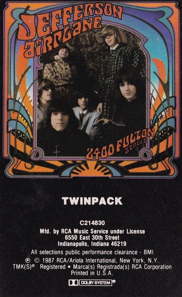 Jefferson Airplane - 2400 Fulton Street | Releases | Discogs