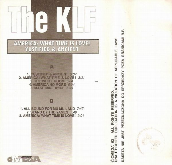 Album herunterladen The KLF - Justified Ancient America What Time Is Love