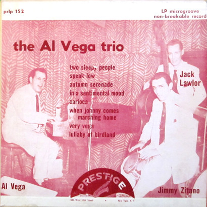 ○即決LP Al Vega Trio / All By Al CULP500 j38515 Dg Mono 米