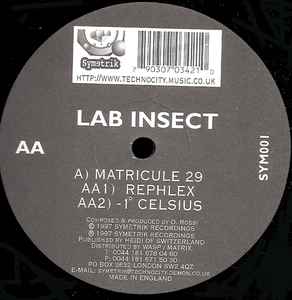 Lab Insect - Matricule 29