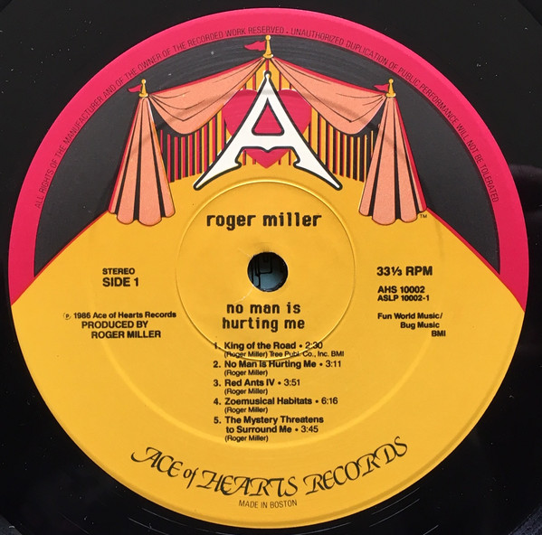télécharger l'album Roger Miller - No Man Is Hurting Me