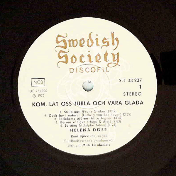 baixar álbum Helena Döse - Kom Låt Oss Jubla Och Vara Glada